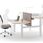 bureau assis debout