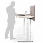 bureau assis debout