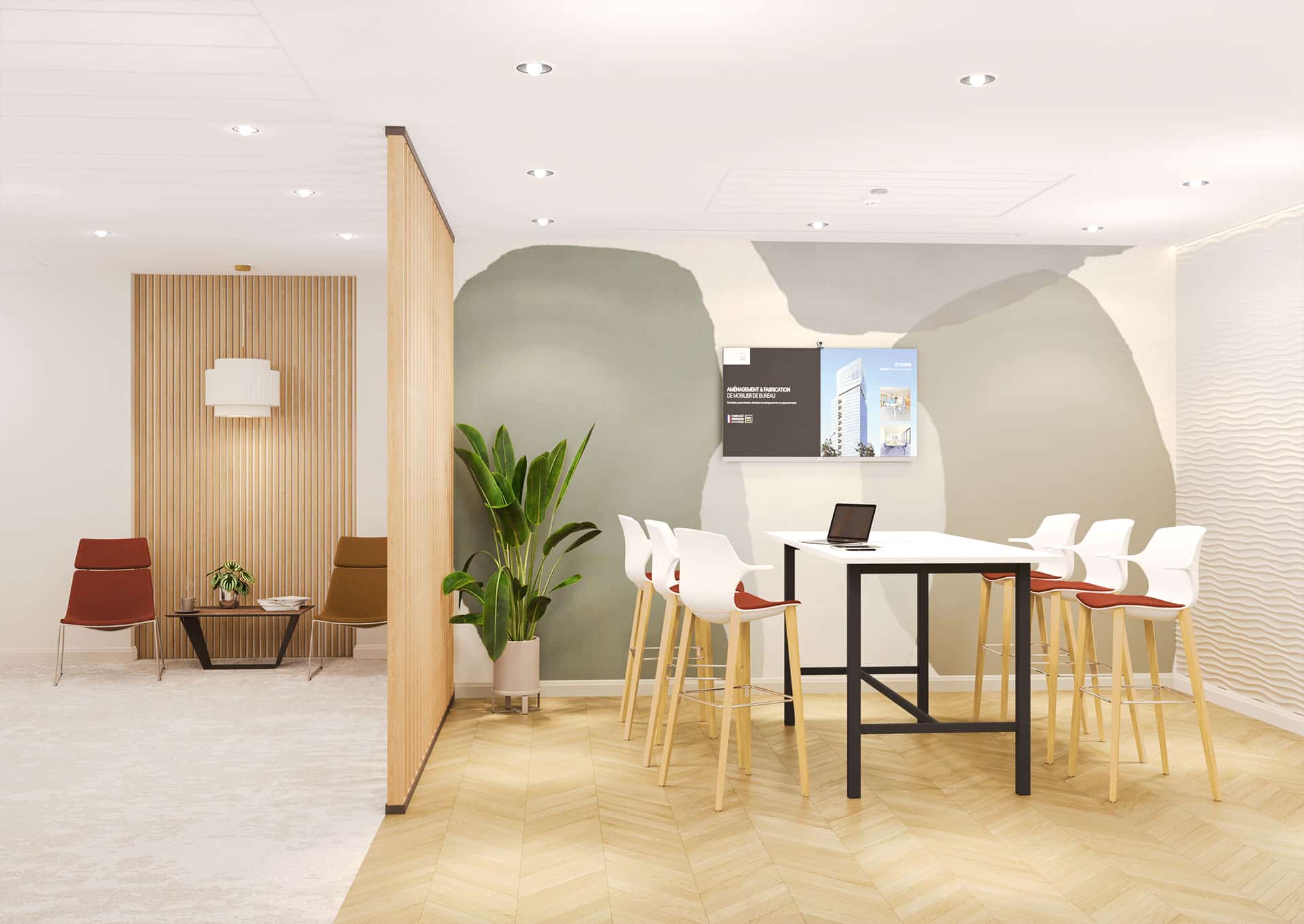 Chaise haute de bureau professionnel