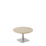 table pieds carré arrondi