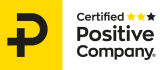 Positive Company - Certified 2 etoiles - Fond blanc - RVB