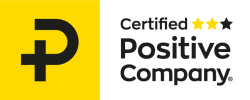 Positive Company - Certified 2 etoiles - Fond blanc - RVB